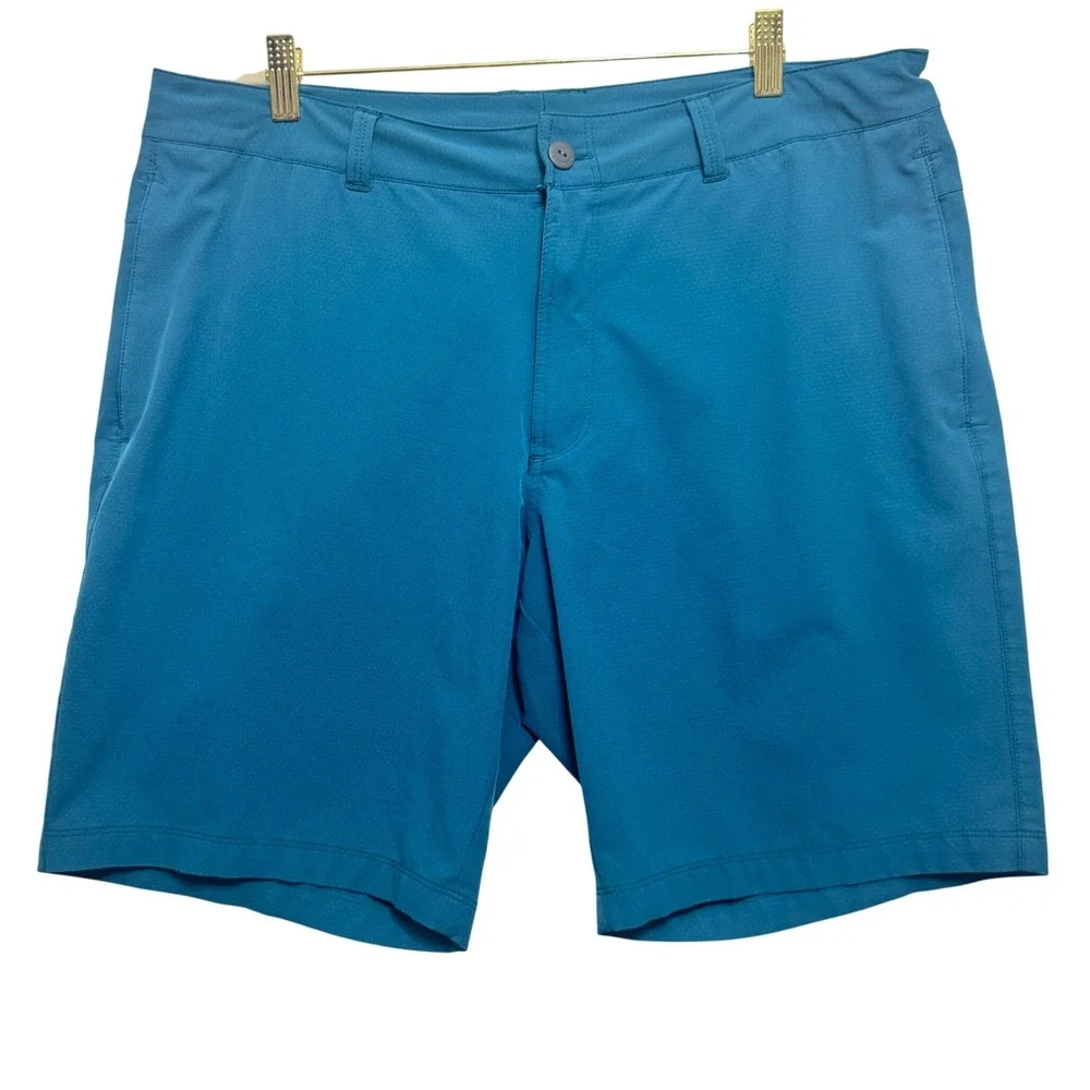 The North Face Hiking Shorts Mens 36 Blue Teal Regular Fit Technical‎ Outdoor